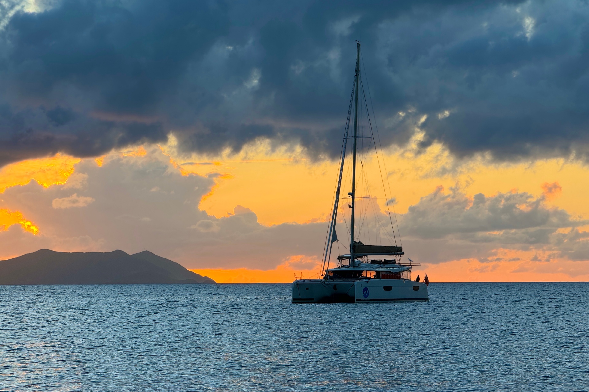 Panoramautsikt over Guana Island